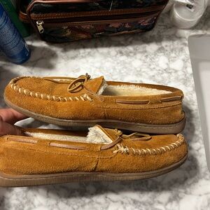 Size 12 moccasins slippers men's